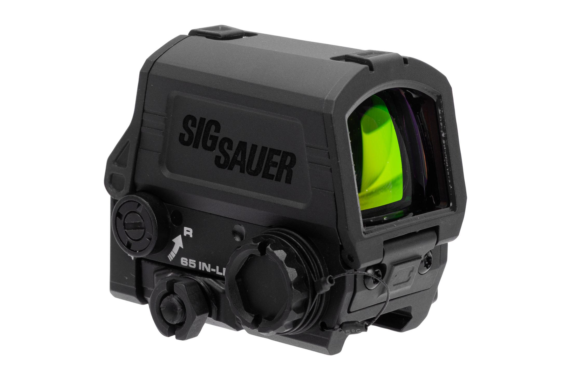 SIG Sauer ROMEO8T-AMR Red Dot Sight MSAR Quad Ballistic Circle Dot 2.0 Reticle Picatinny Mount Black